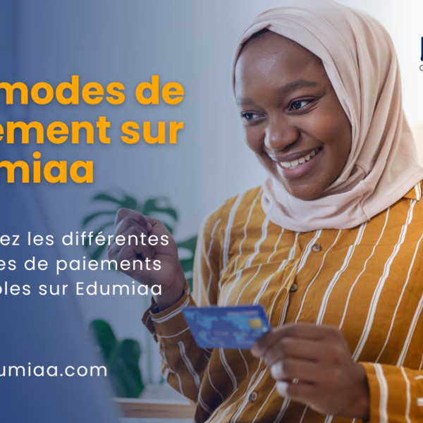 Modes de paiement sur Edumiaa